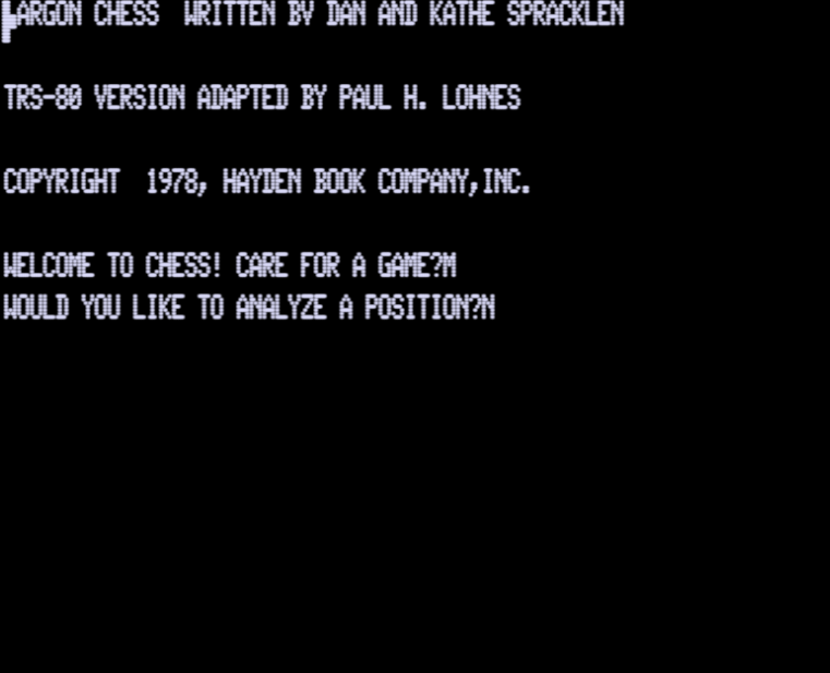 Screen shot